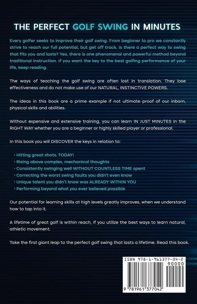 Weitere Ansicht: The Perfect Golf Swing In Minutes | Ddj Publishing