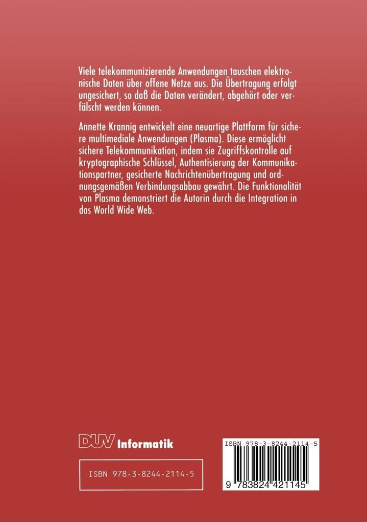 Weitere Ansicht: Sichere multimediale Telekommunikation | Annette Krannig