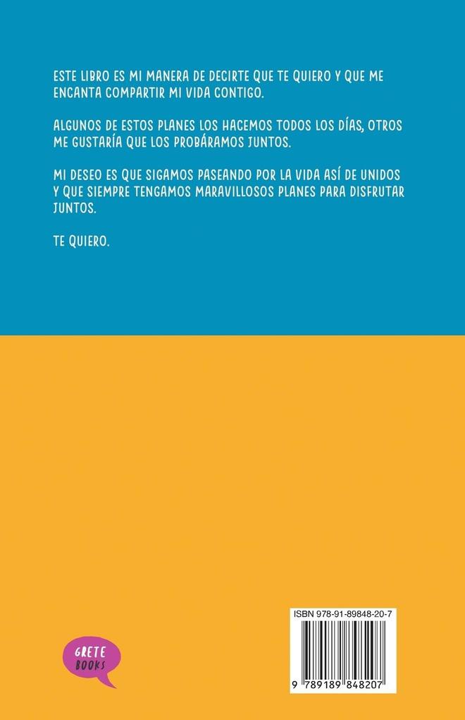 Weitere Ansicht: 40 planes que quiero hacer siempre contigo | Grete Books