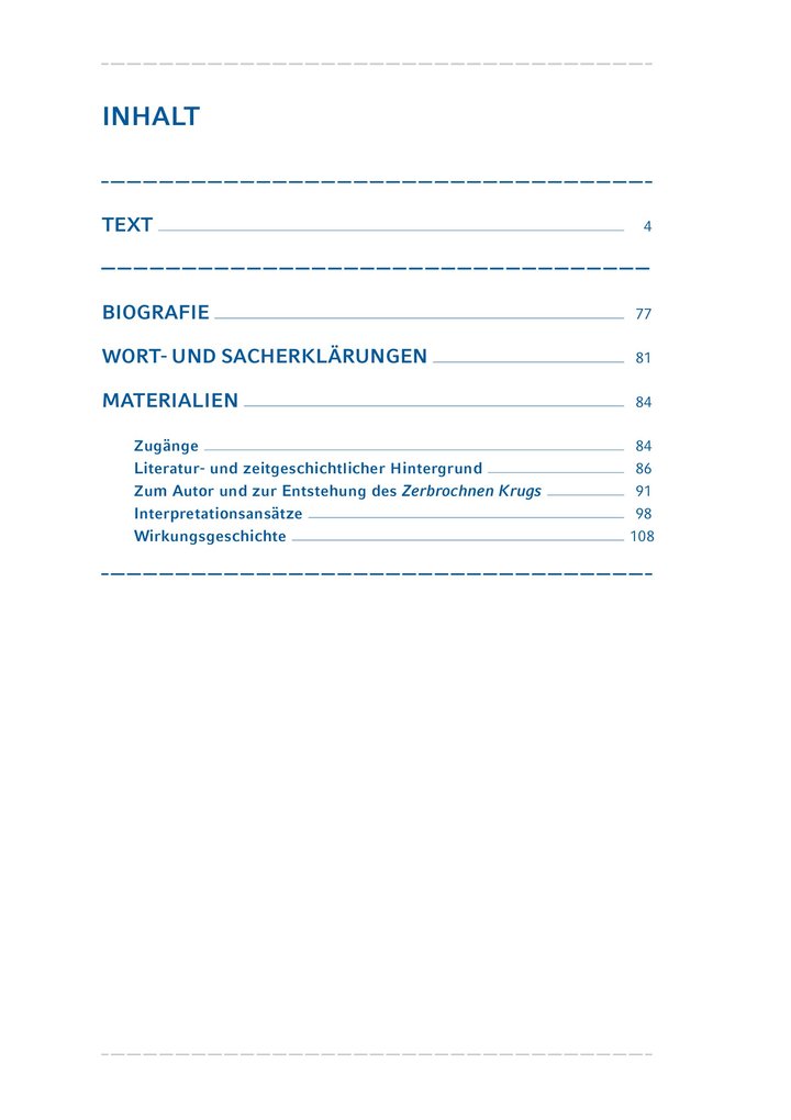 Weitere Ansicht: Der zerbrochne Krug (Textausgabe mit Variant) | Heinrich Kleist, Heinrich Von Kleist