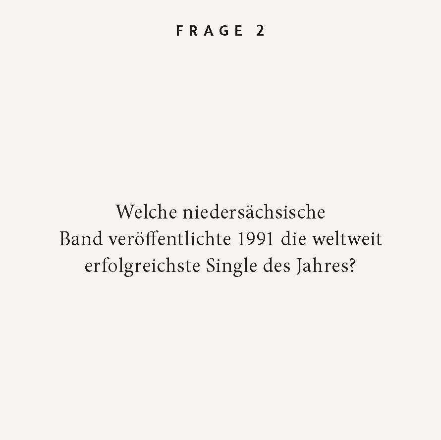 Weitere Ansicht: Niedersachsen-Quiz | Natascha Manski