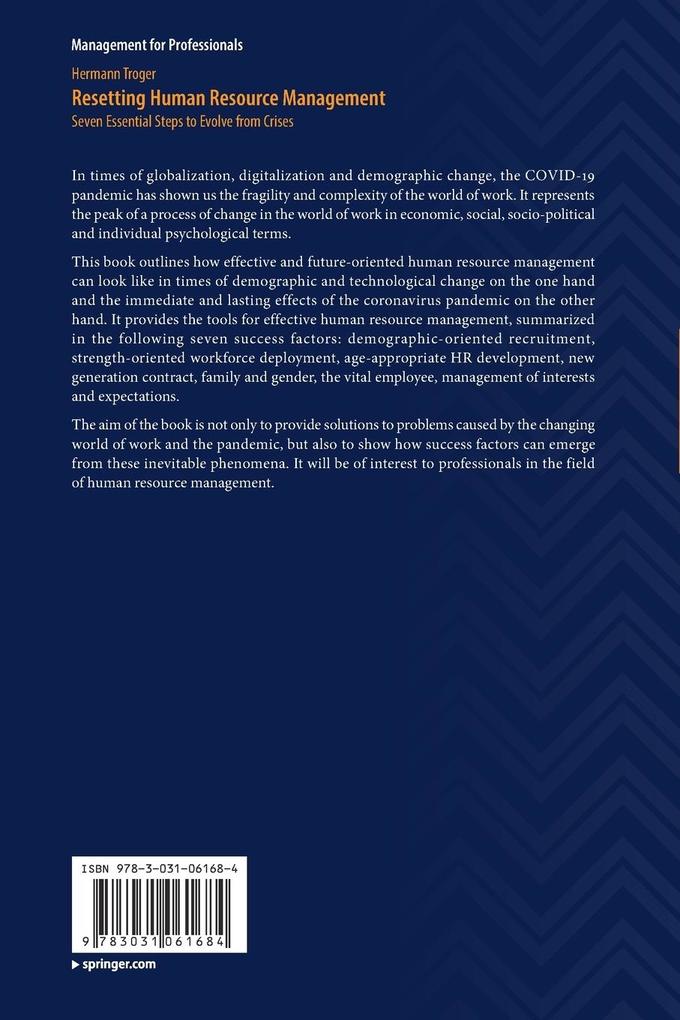 Weitere Ansicht: Resetting Human Resource Management | Hermann Troger