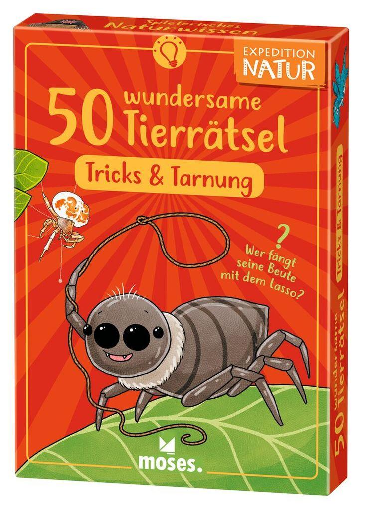 Produktbild: Exp Natur 50 wundersame Tierrätsel | Inga Marie Ramcke