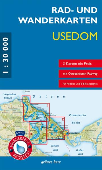 Produktbild: Rad- und Wanderkarten-Set: Usedom