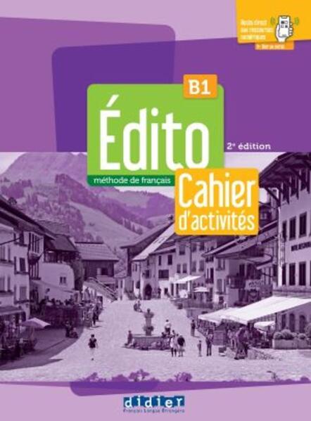 Produktbild: Édito B1, 3e édition. Cahier d'activités