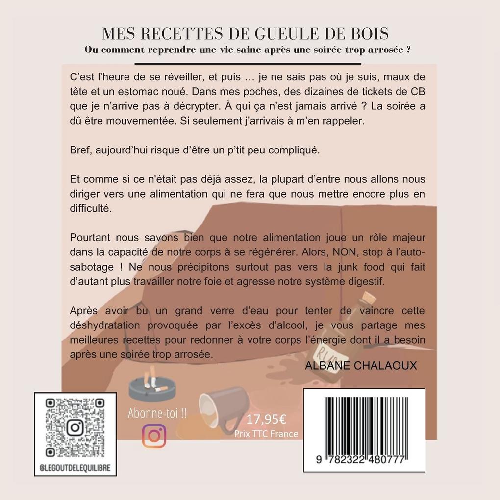Weitere Ansicht: Mes recettes de gueule de bois | Albane Chalaoux