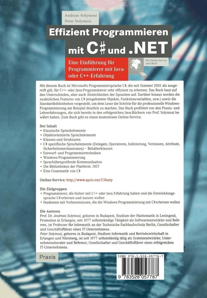 Weitere Ansicht: Effizient Programmieren mit C# und .NET | Peter Solymosi, Andreas Solymosi