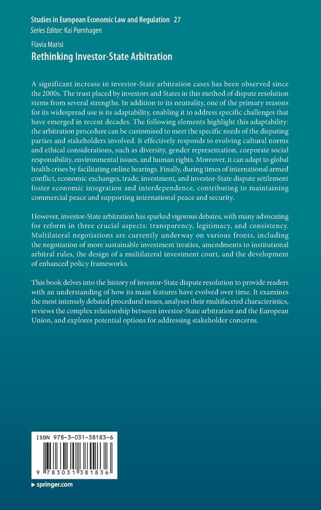 Weitere Ansicht: Rethinking Investor-State Arbitration | Flavia Marisi