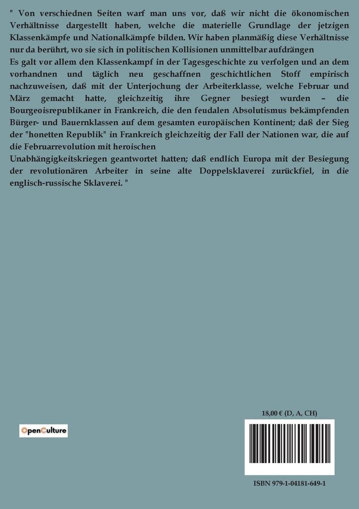 Weitere Ansicht: Lohnarbeit und Kapital | Karl Marx