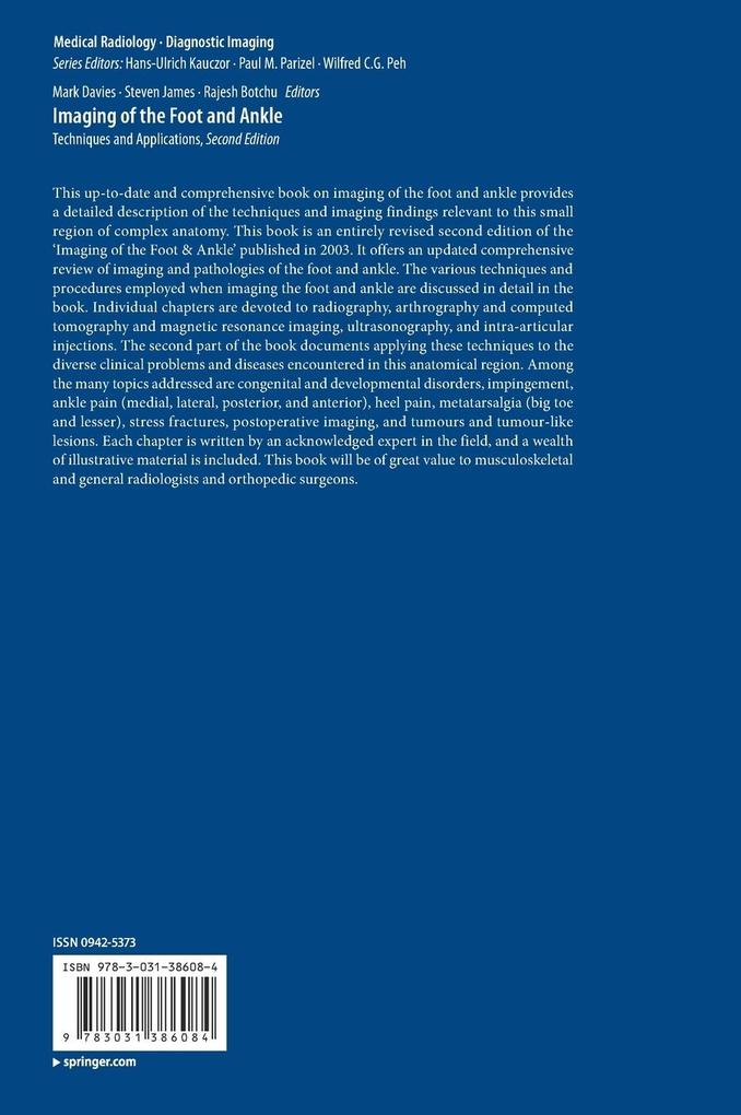 Weitere Ansicht: Imaging of the Foot and Ankle