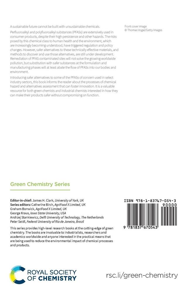 Weitere Ansicht: Toward a Pfas-Free Future