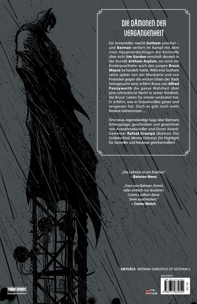 Weitere Ansicht: Batman: Der Gargoyle von Gotham | Rafael Grampá