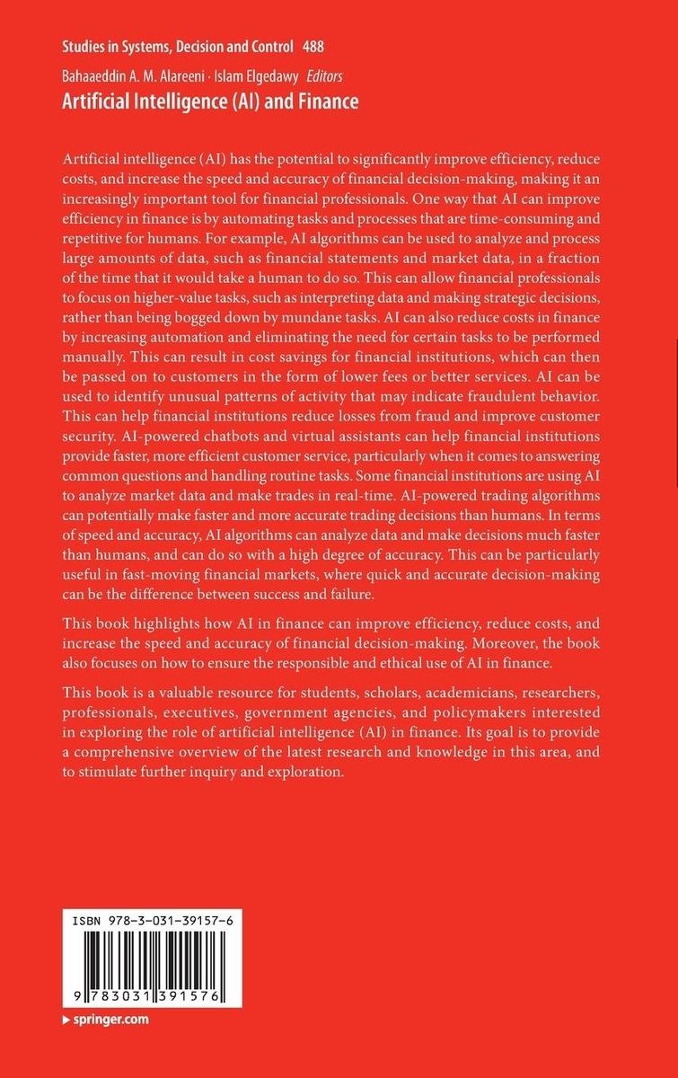 Weitere Ansicht: Artificial Intelligence (AI) and Finance