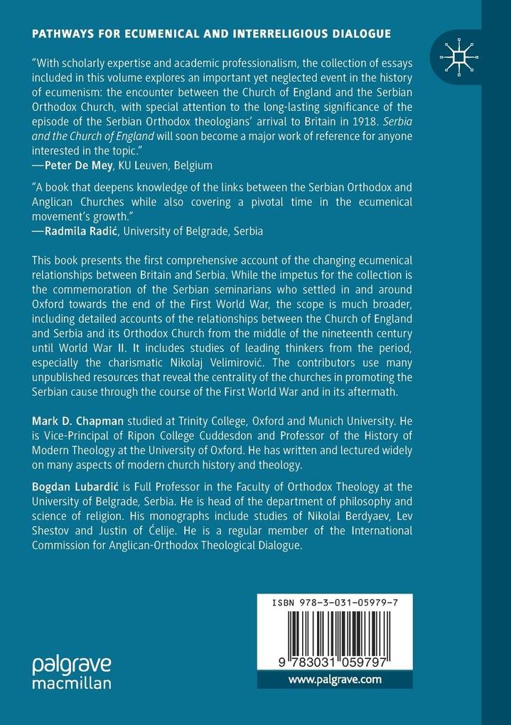 Weitere Ansicht: Serbia and the Church of England