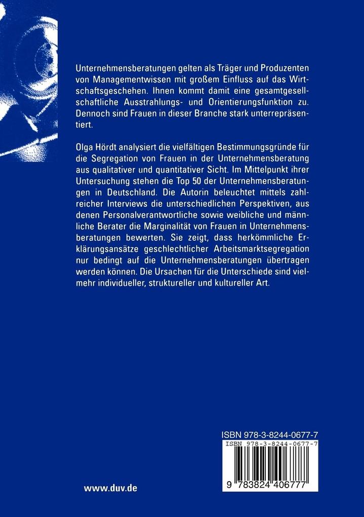 Weitere Ansicht: Frauen in der Unternehmensberatung | Olga Hördt