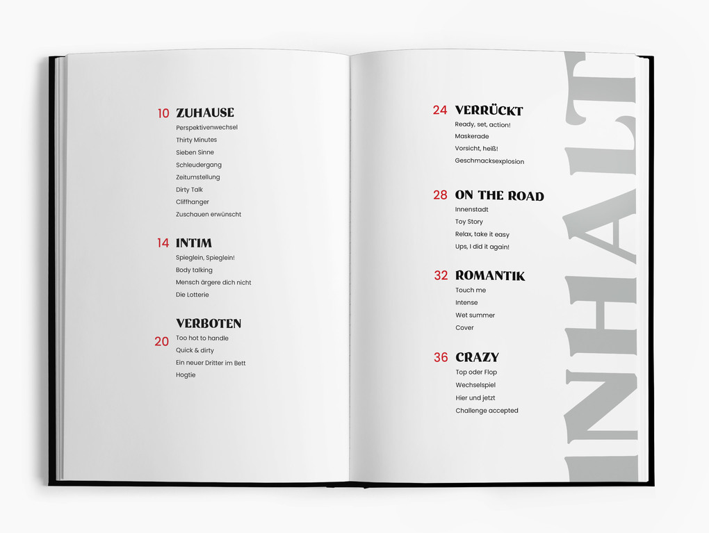 Weitere Ansicht: Memories2Make® Dirty Adventures Challengebuch für Paare | Memories2Make GmbH