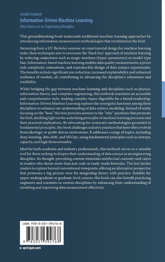 Weitere Ansicht: Information-Driven Machine Learning | Gerald Friedland