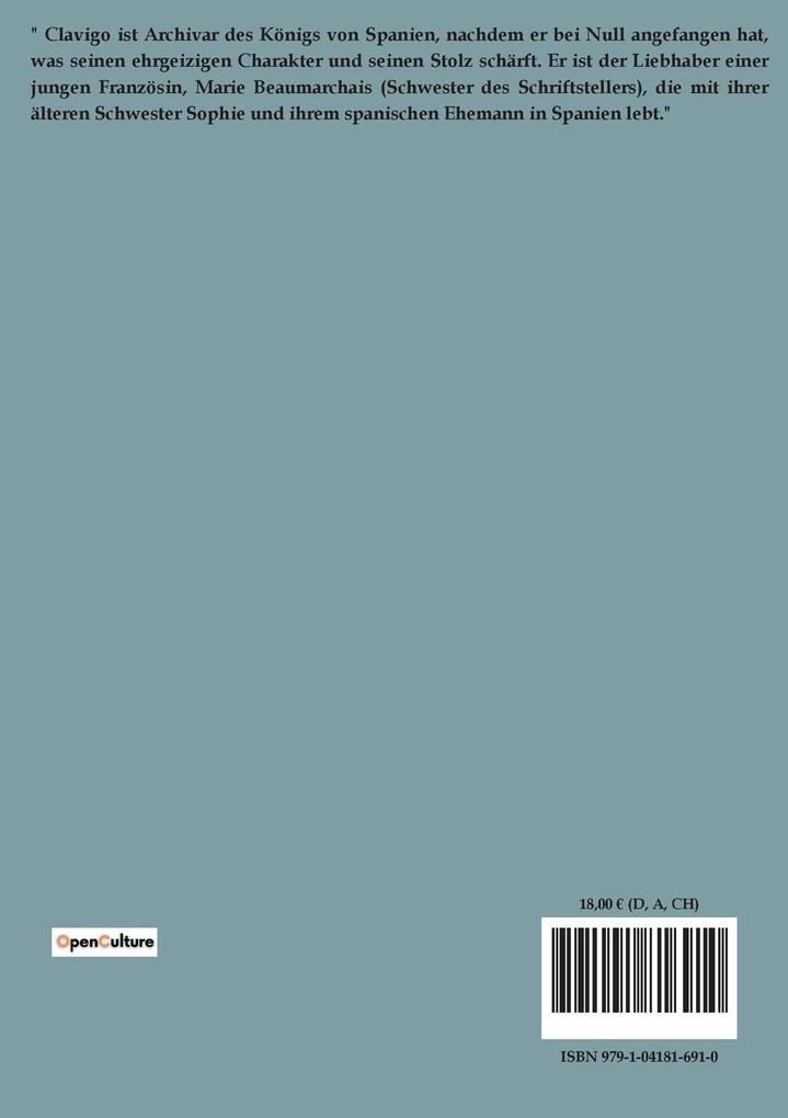Weitere Ansicht: Clavigo | Johann Wolfgang Goethe