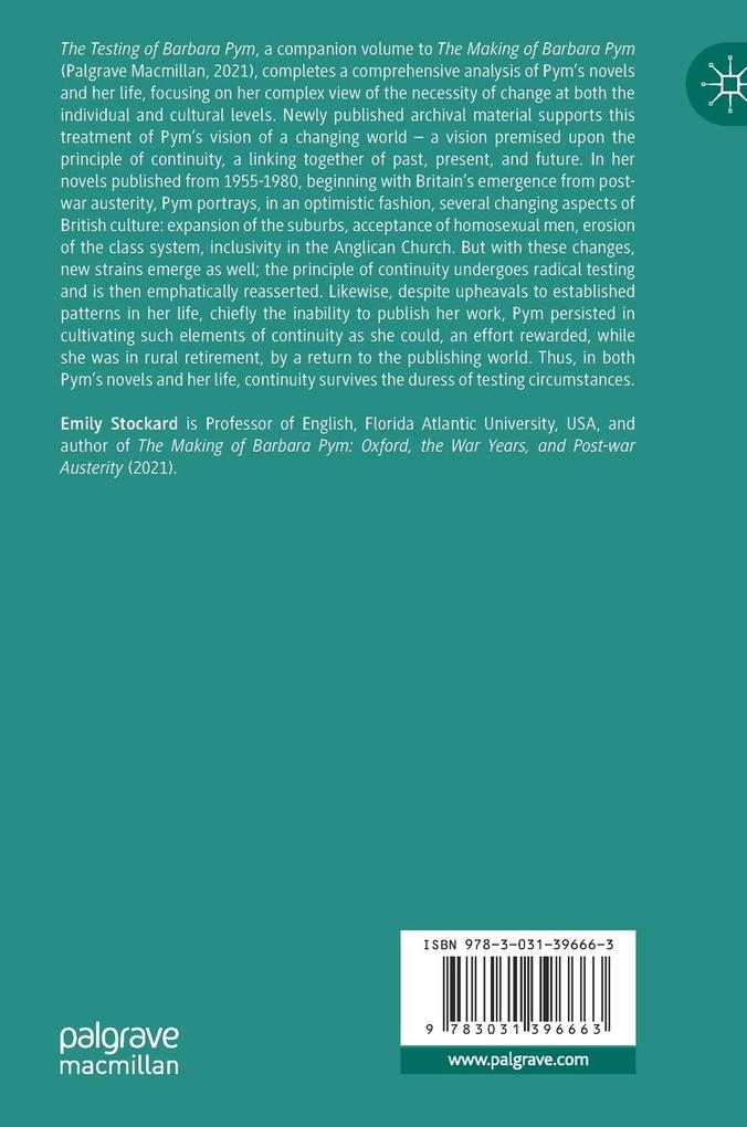 Weitere Ansicht: The Testing of Barbara Pym | Emily Stockard