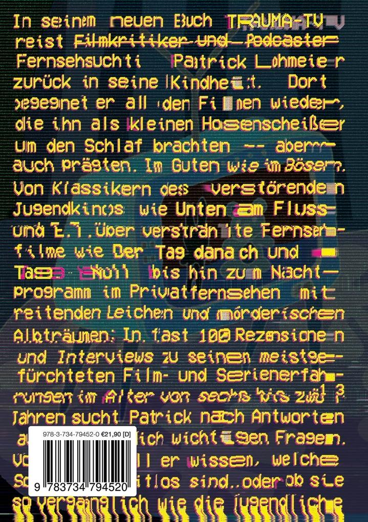 Weitere Ansicht: Trauma-TV: Gruseln vor der Glotze | Patrick Lohmeier