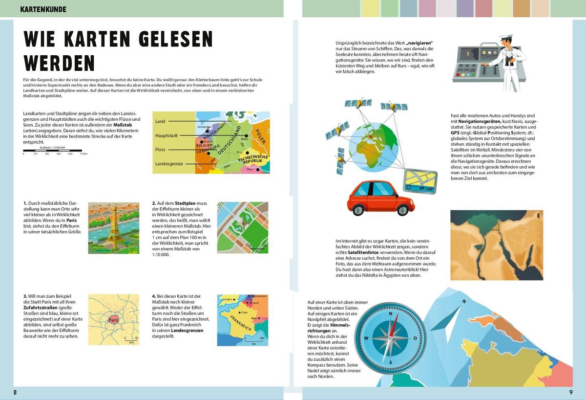 Weitere Ansicht: Kinderatlas Deutschland, Europa, die Welt | Schwager & Steinlein Verlag