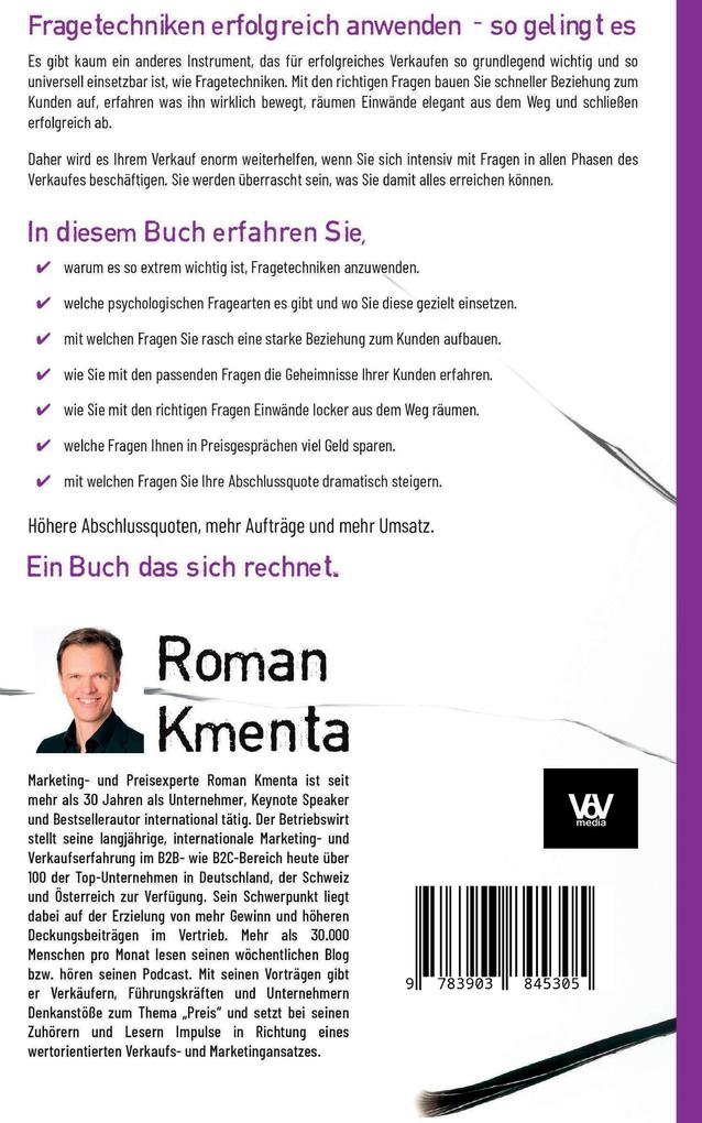 Weitere Ansicht: Gut gefragt ist halb verkauft | Roman Kmenta