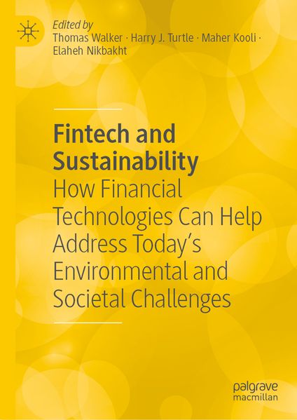 Produktbild: Fintech and Sustainability