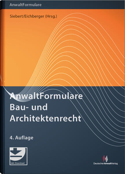 Produktbild: AnwaltFormulare Bau- und Architektenrecht