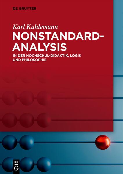 Produktbild: Nonstandard-Analysis | Karl Kuhlemann