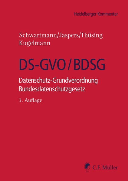 Produktbild: DS-GVO/BDSG | Michael Atzert, Kristin Benedikt, Antonia Buchmann, Lars Dietze, Levent Ferik