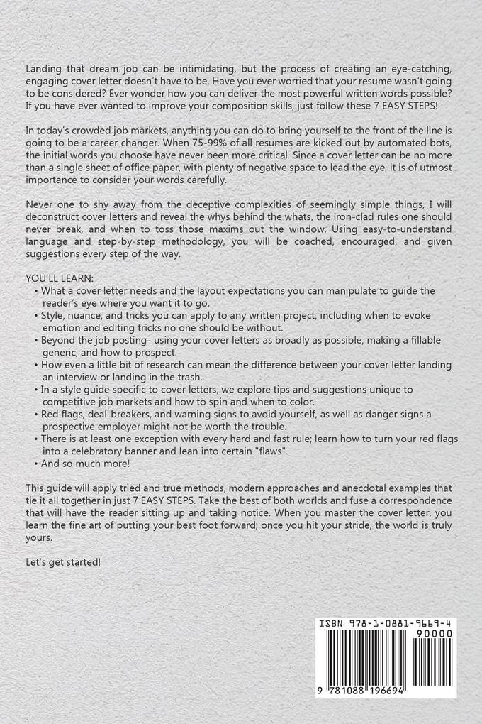 Weitere Ansicht: How to Write a Cover Letter | Theodore Kingsley