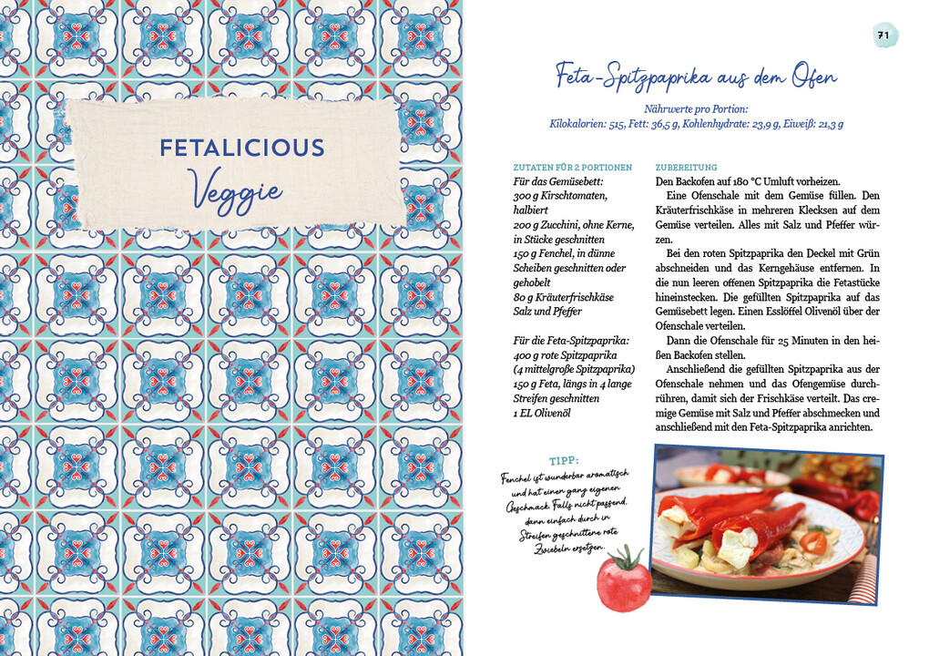 Weitere Ansicht: Verrückt nach Feta | Bettina Meiselbach