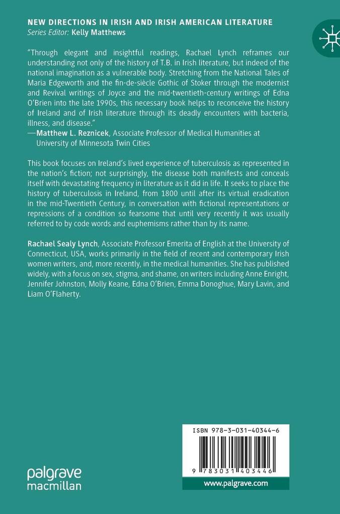Weitere Ansicht: Tuberculosis and Irish Fiction, 1800-2022 | Rachael Sealy Lynch
