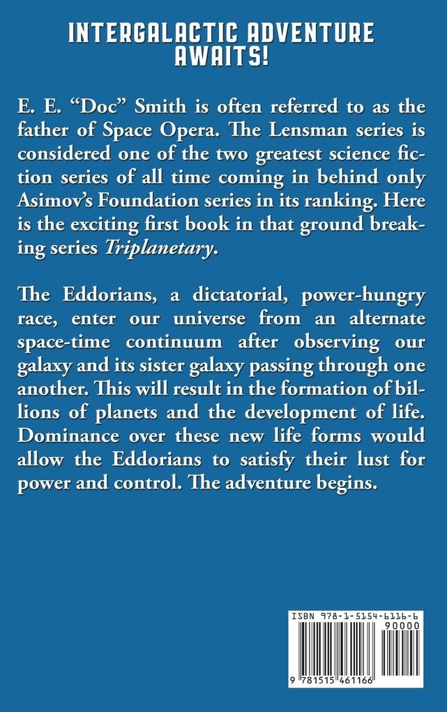 Weitere Ansicht: Triplanetary | E. E. "Doc" Smith