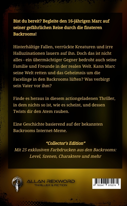 Weitere Ansicht: Backrooms Logs: Akte Faceling | Allan Rexword