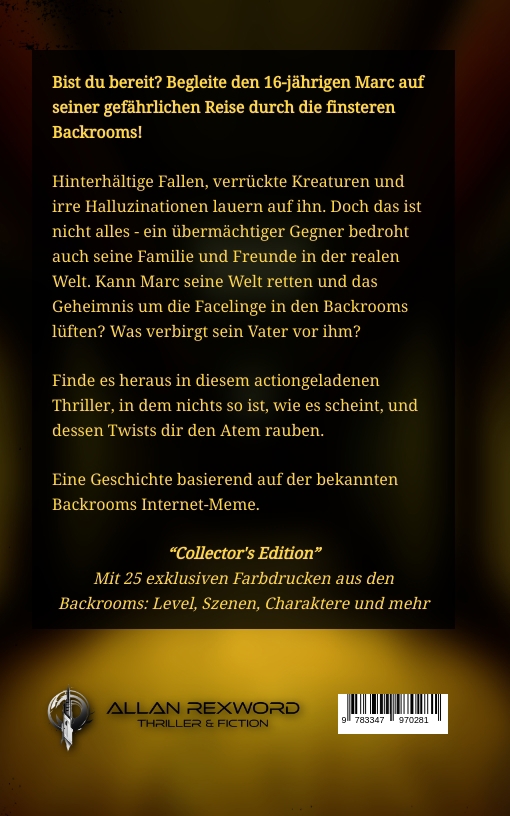 Weitere Ansicht: Backrooms Logs: Akte Faceling | Allan Rexword
