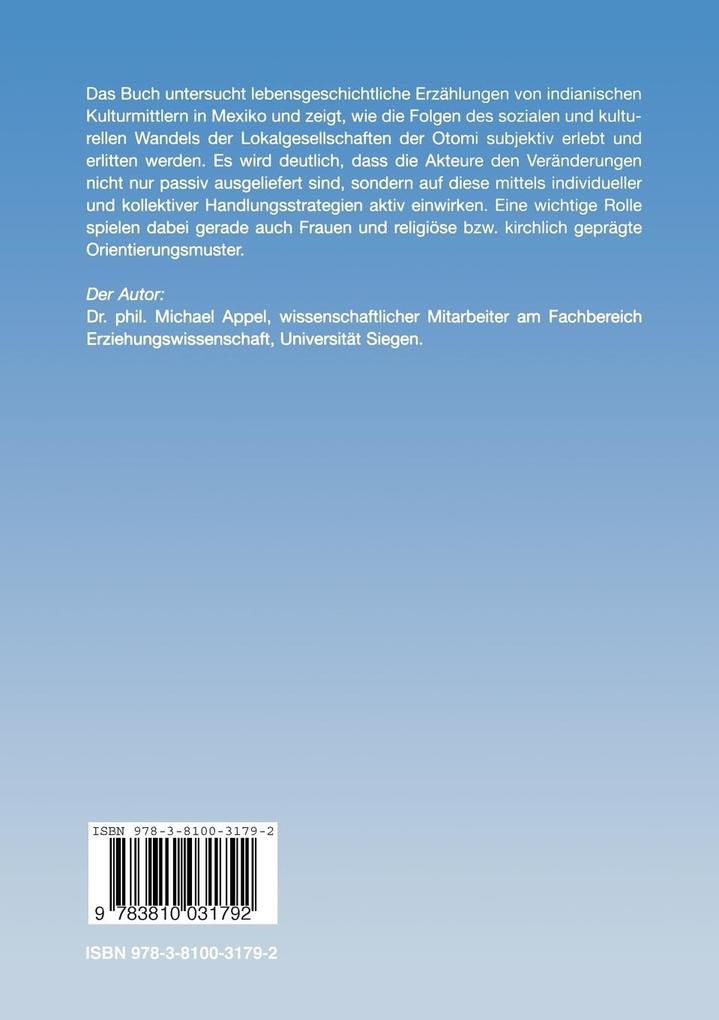 Weitere Ansicht: Indianische Lokalkultur und gesellschaftlicher Wandel in Mexiko | Michael Appel