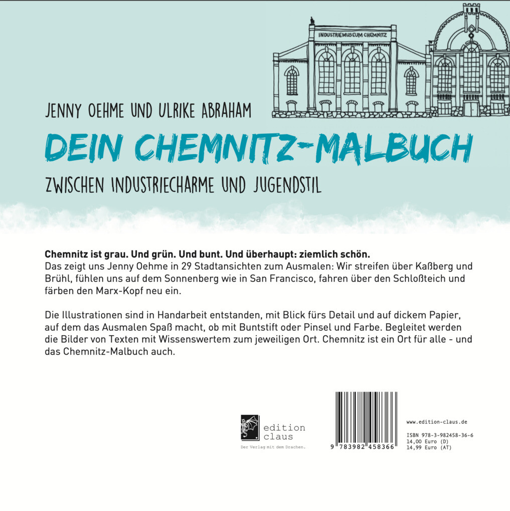 Weitere Ansicht: Dein Chemnitz-Malbuch | Ulrike Abraham