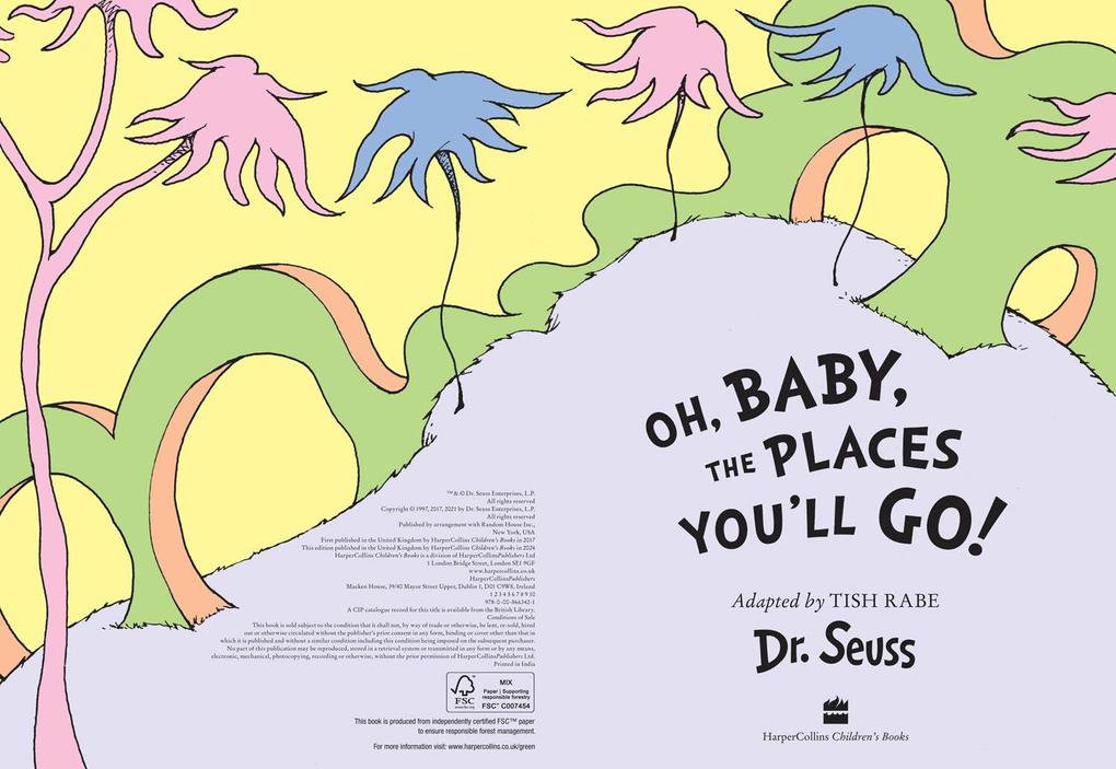Weitere Ansicht: Oh, Baby, The Places You'll Go! | Seuss