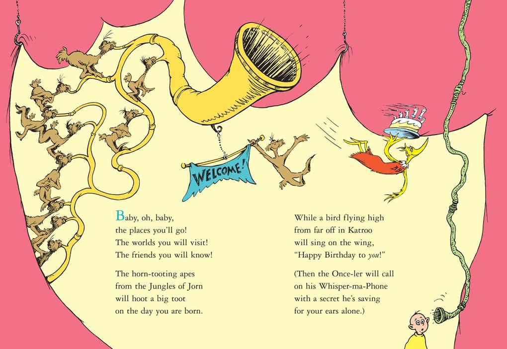 Weitere Ansicht: Oh, Baby, The Places You'll Go! | Seuss