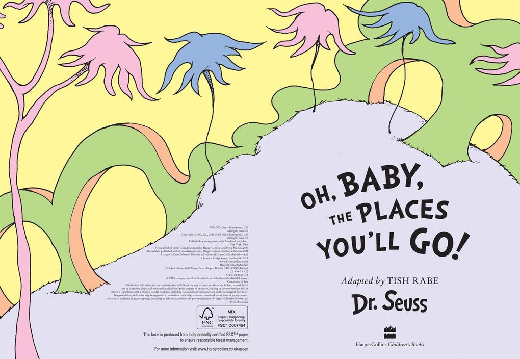 Weitere Ansicht: OH BABY PLACES_DR SEUSS EX PB | Seuss