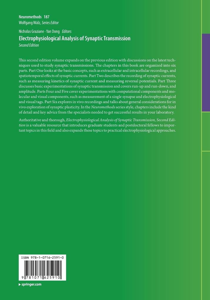 Weitere Ansicht: Electrophysiological Analysis of Synaptic Transmission