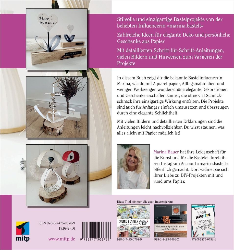 Weitere Ansicht: Die schönsten Ideen aus Papier | Marina Bauer