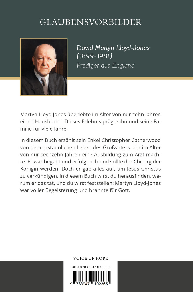 Weitere Ansicht: Vom Arzt zum Prediger | Christopher Catherwood