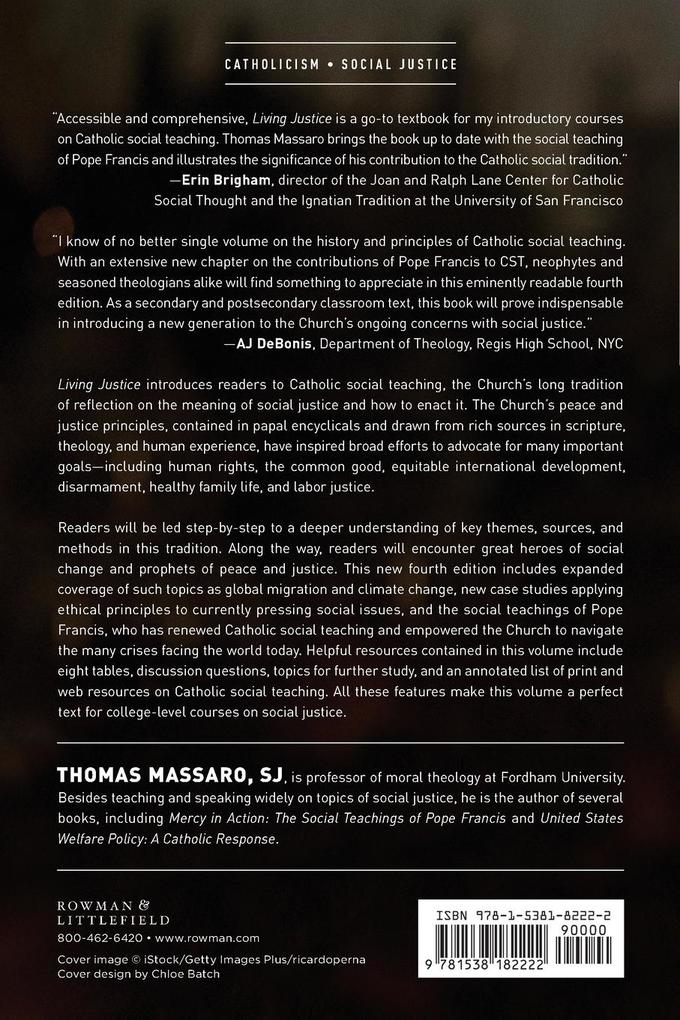 Weitere Ansicht: Living Justice | Sj Thomas Massaro