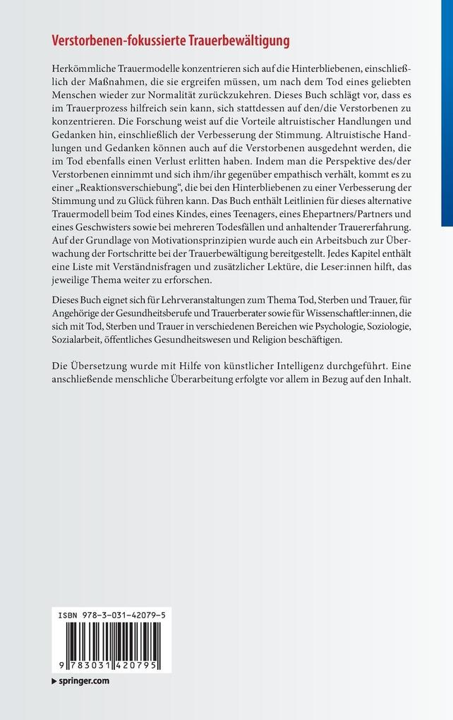 Weitere Ansicht: Verstorbenen-fokussierte Trauerbewältigung | Frank E. Eyetsemitan