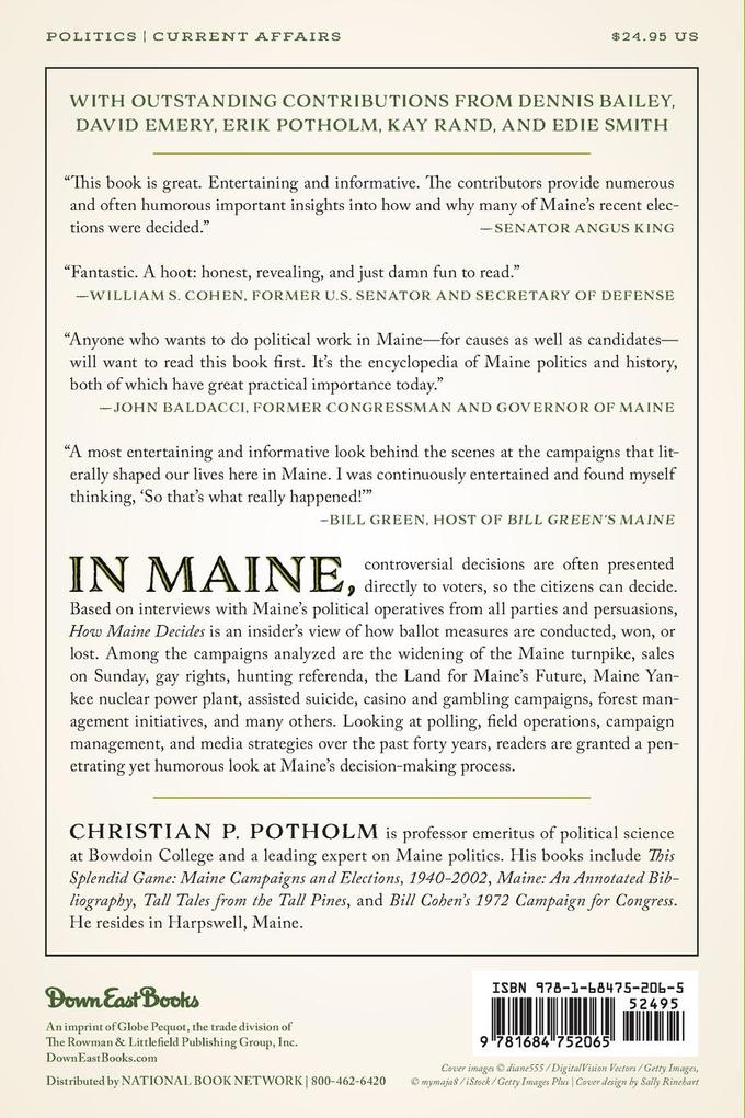Weitere Ansicht: How Maine Decides | Chris P. Potholm