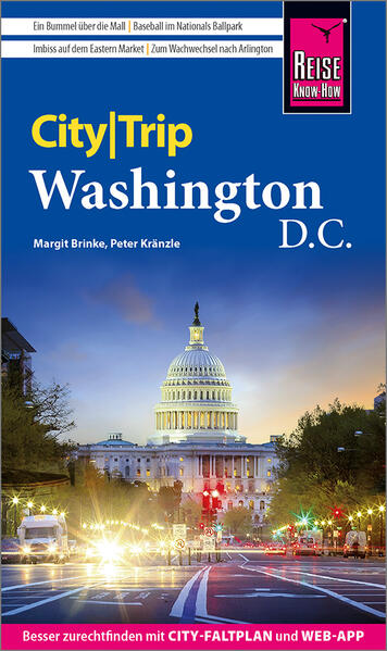 Produktbild: Reise Know-How CityTrip Washington D.C. | Margit Brinke, Peter Kränzle