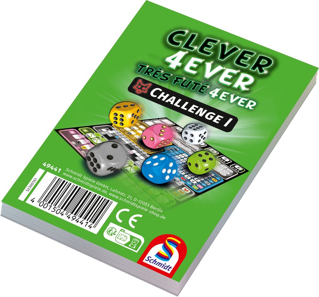 Produktbild: Clever 4ever - Challenge, Zusatzblock (75 Blatt)