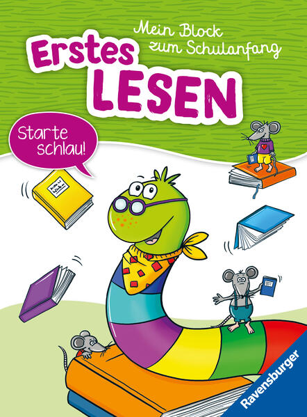 Produktbild: Mein Block zum Schulanfang: Erstes Lesen | Tanja Bürgermeister